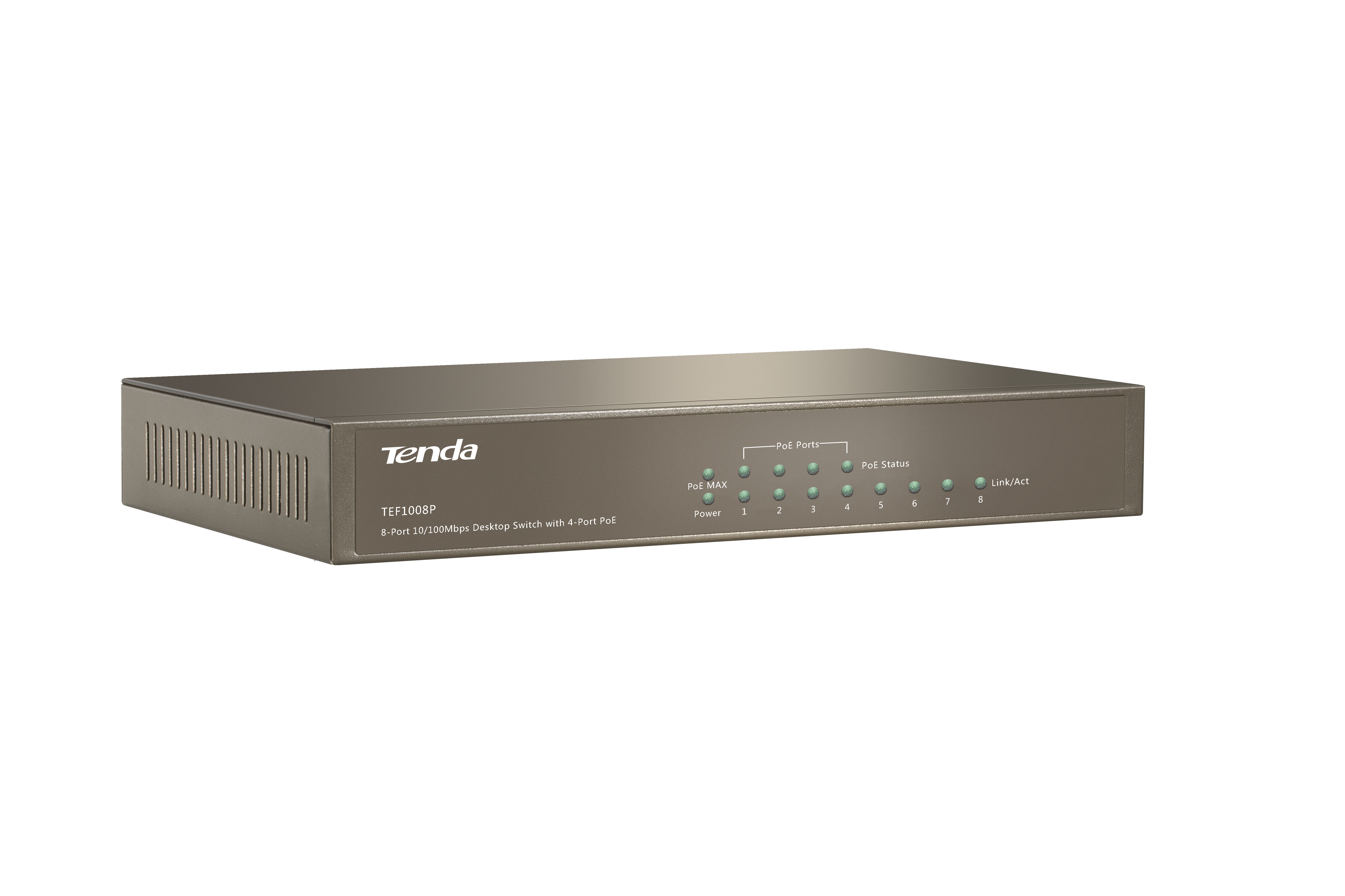 8-port 10/100M Switch / 4-Port PoE (Total 58w)