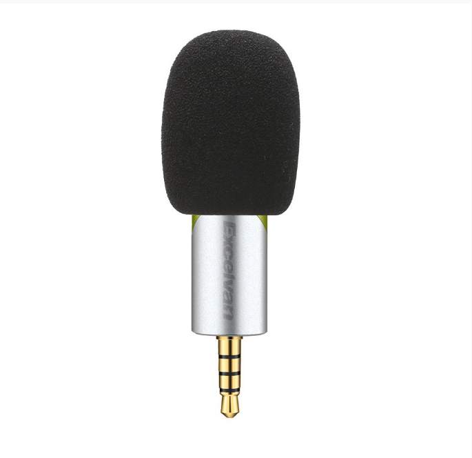 Mini Microphone D'enregistrement R1 à Condensateur pour Smartphone Avec Port pour Écouteurs