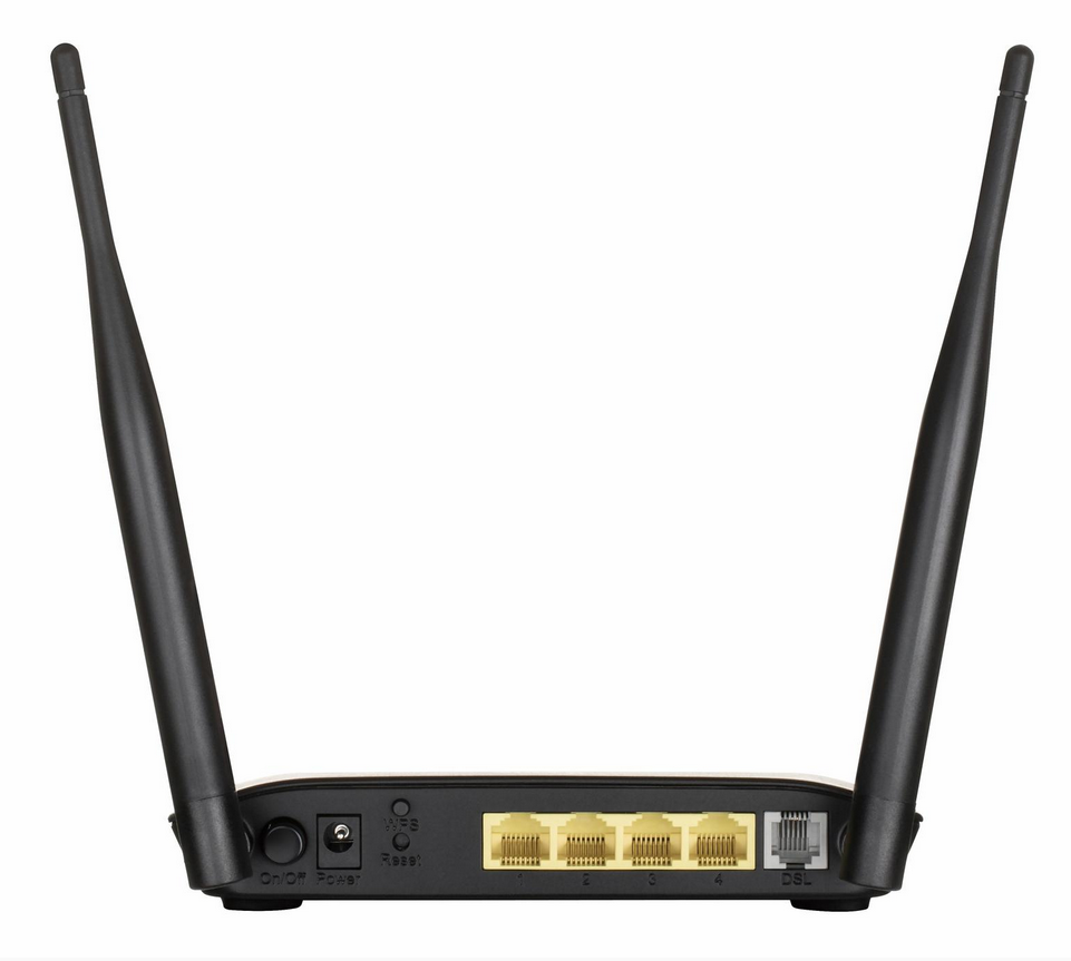 Routeur Modem ADSL sans fil D-Link  DSL‑2740 avec Switch 4 ports