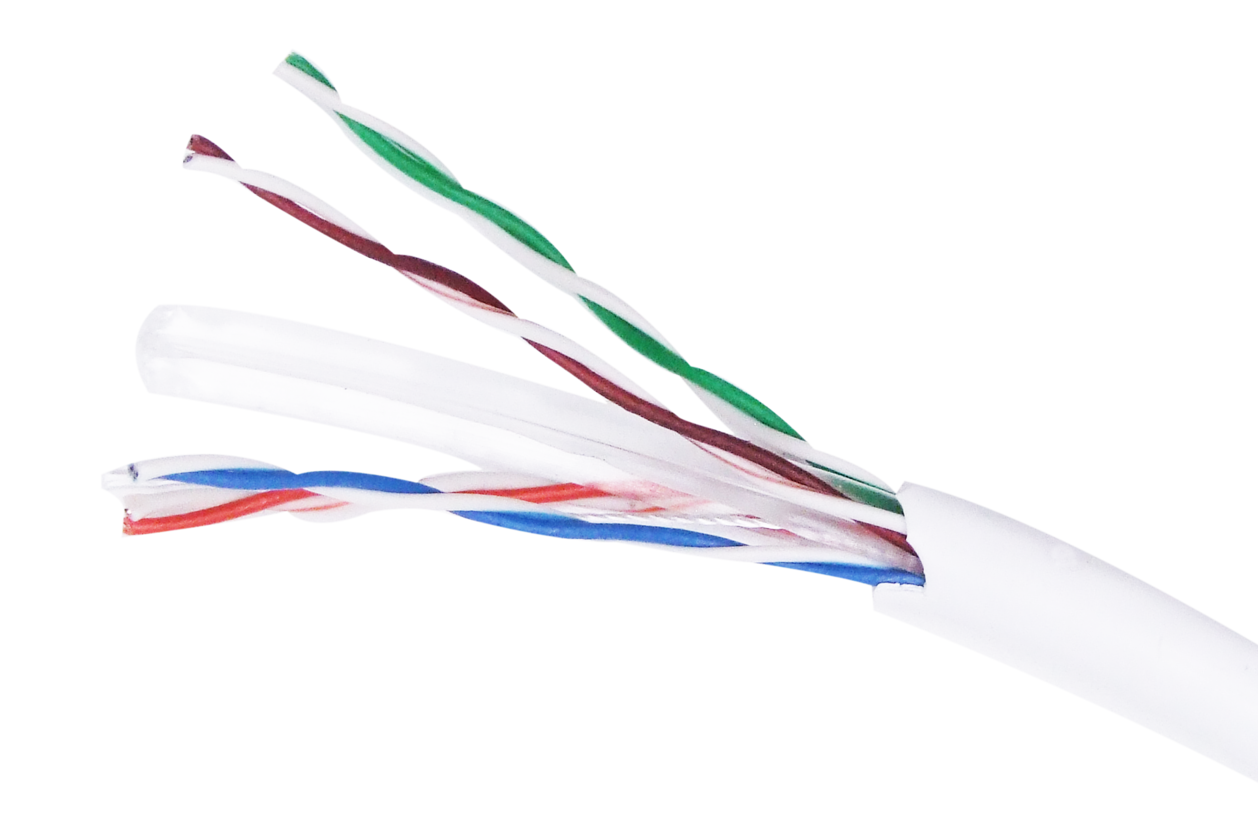 Bobine CAT6 Cable Reseaux 305m DI - Blanc