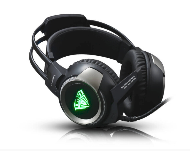 Micro-casque G91 Gamer Auto-ajustable avec Bleu LED,  pour un Son 4D