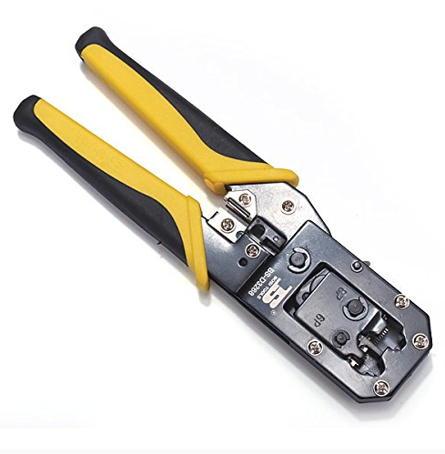 Testeur de Câble et Réseau Pince BS pour RJ45, RJ11 (4 P, 6 P, 8 P)