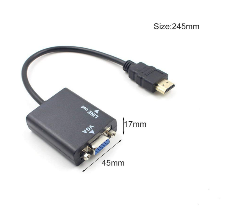 Adapteur HDMI - VGA + Audio