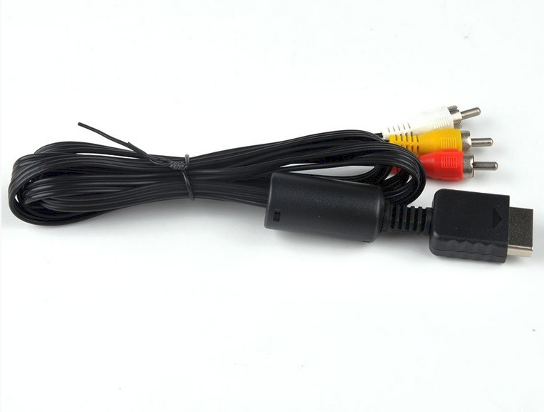 Câble AV pour PS2 et PS3 avec 3 RCA Câble TV, Offre vidéo et audio Haute qualité