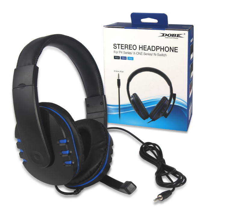 Casque Gamer stéréo filaire avec Microphone pour Série PS4/série X-ONE