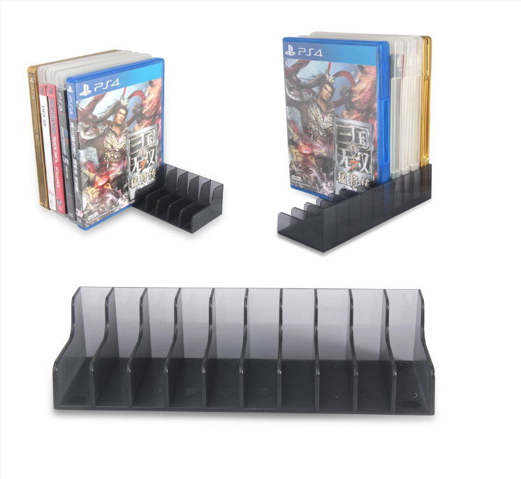 Pack 5 en 1 avec Micro-Casque Stéréo pour PS, Double dock de charge, support de stockage