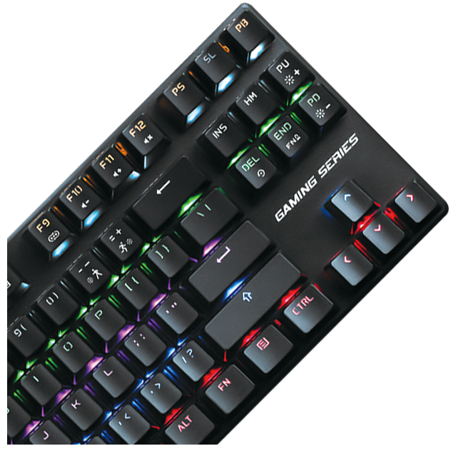 Clavier Gamer XTRIKE GK-908 BK Rétro-éclairage RGB