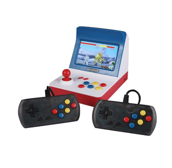 Console de jeu Mini Rétro Arcade 3000in1 avec Câble TV et 2 Manettes