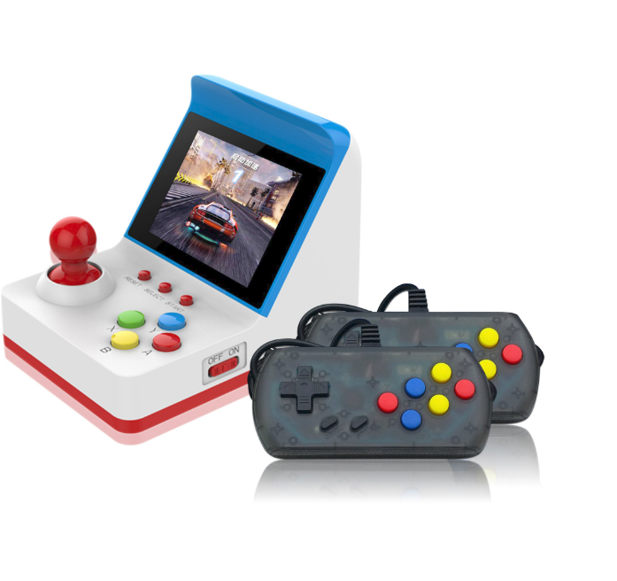 Mini  Rétro Arcade 360 EN 1 avec Câble TV et 2 Manettes