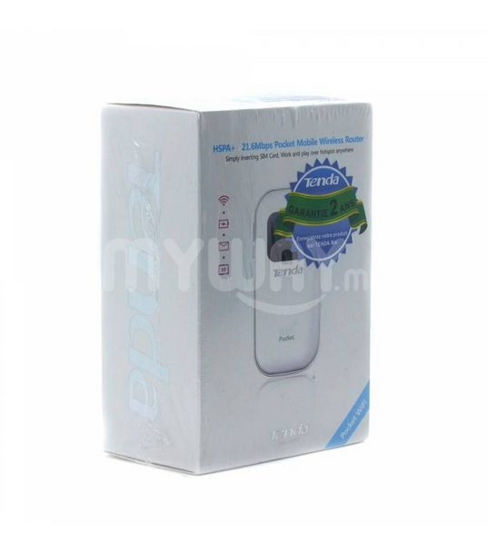 Tenda 3G185 Routeur 3.75G Modem Carte SIM avec batterie
