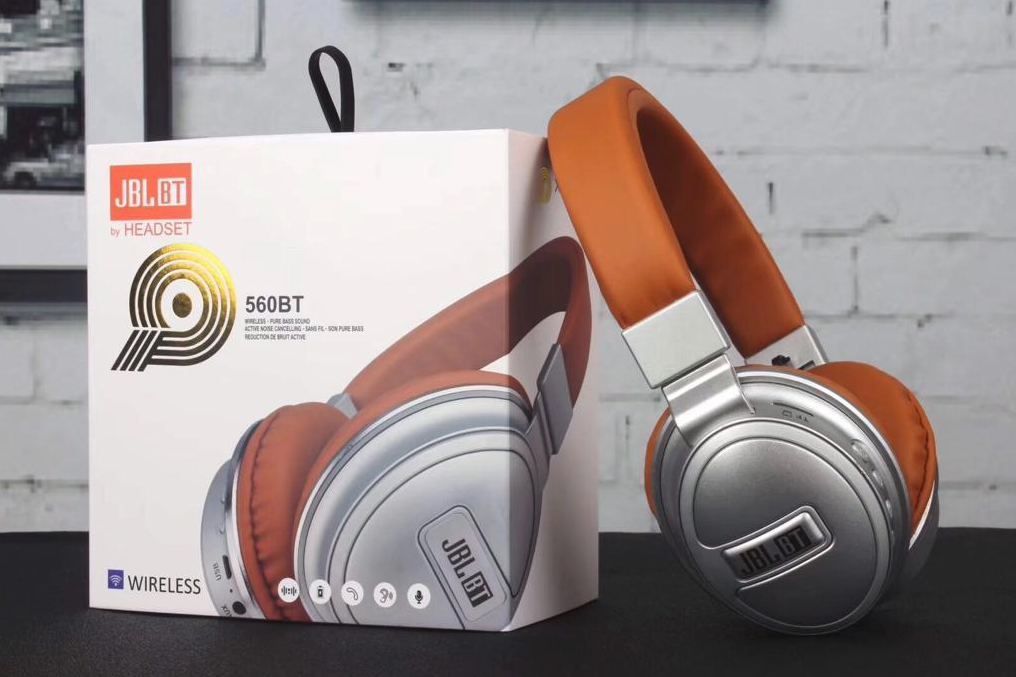 Casque Bluetooth sans fil BT560, avec Microphone Intégré