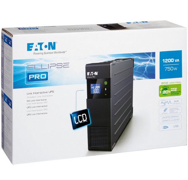 Onduleur Line Interactive Eaton Ellipse PRO 1200 FR (ELP1200FR)
