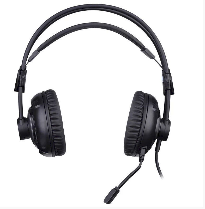Casque Gamer Stéréo H300, Avec  Haut-parleur 4D et Microphone