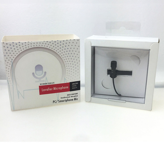 Microphone Câble R955S  Lavalier Multifonction Avec Câble Audio pour Conférences, Réunions.