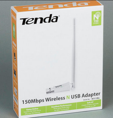 Tenda W311MA Clé USB Wi-Fi 150 Mbps avec Antenne Intégrée