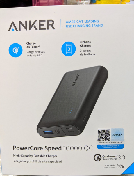 Power Bank Anker PowerCore Speed 10000mAh Quick Charge
