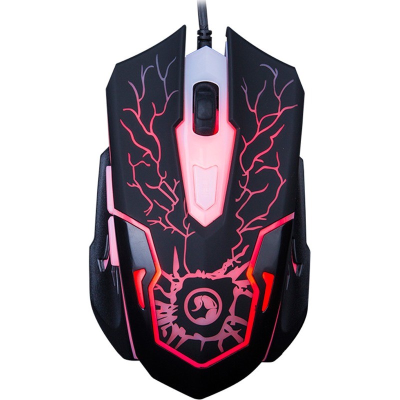 Pack Marvo KM400+G1 Clavier Rétro éclairé, Souris et tapis pour les gamers
