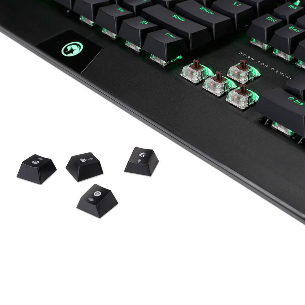 Clavier MARVO KG922 mécanique gamer rétro-éclairage vert éclatant