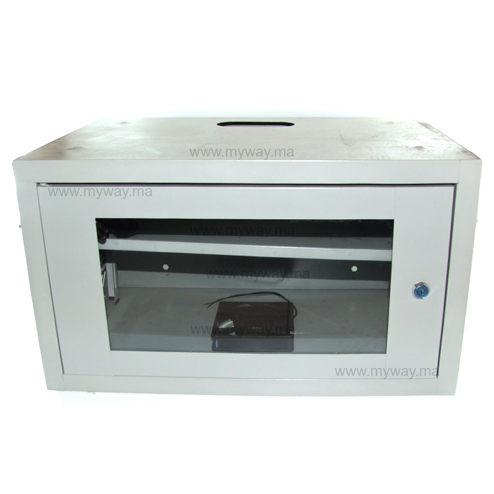 Coffret reseau Metallique 6U