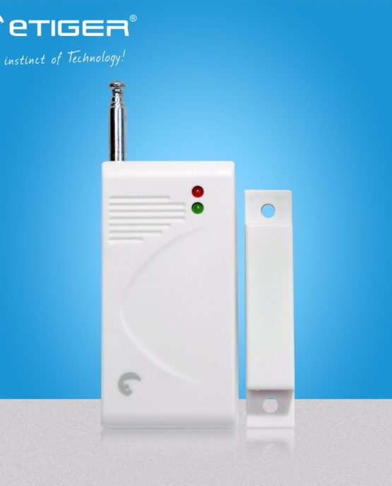eTiger ES-D4A Détecteur d’ouverture de porte et fenêtre longue distance