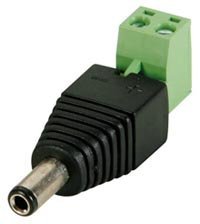 Fiche d'alimentation ronde mâle