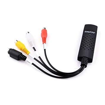EasierCAP - dc60-Clé USB d'acquisition vidéo RCA S-Vidéo