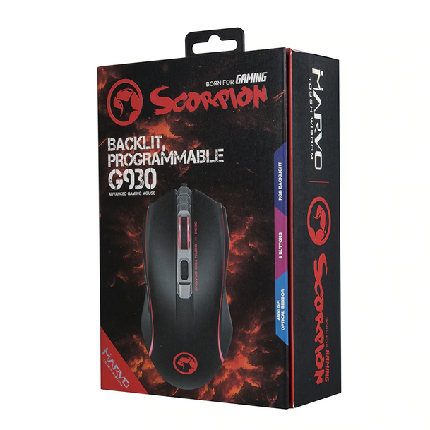 Souris Marvo G930 avec 6 boutons Programmable