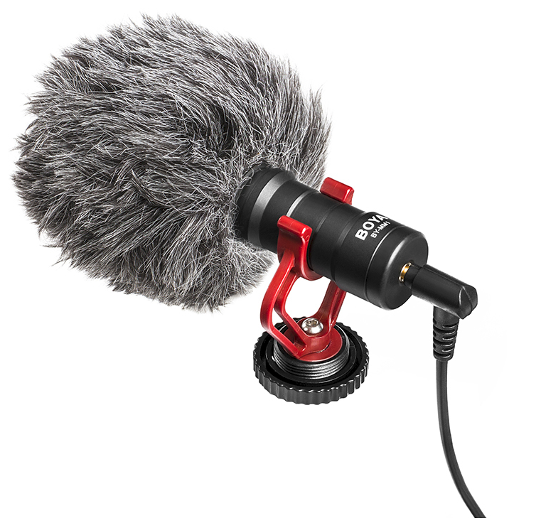 Microphone  Compact BOYA M11 sur Appareil Photo ou Smartphone