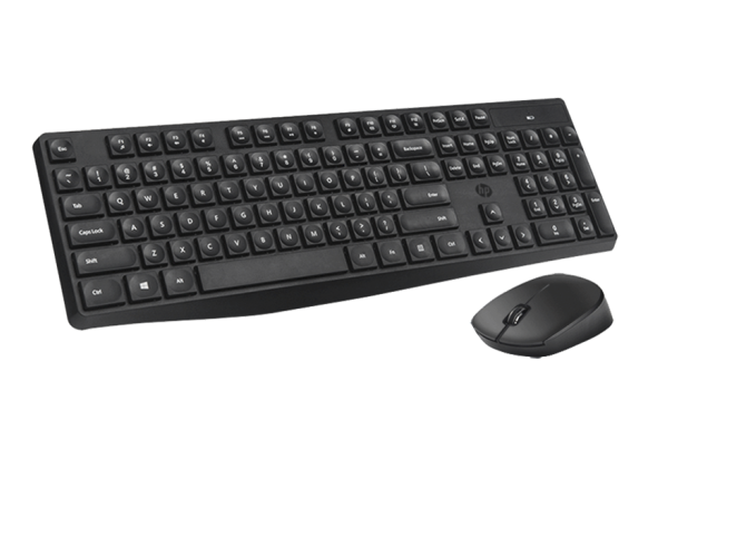 Clavier HP CS10 QWERTY et Souris sans fil HP avec Récepteur Nano USB