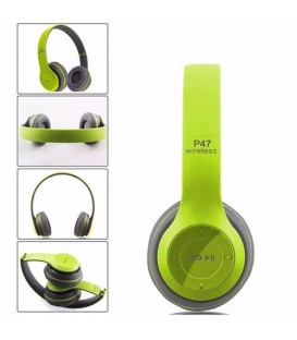 Casque Stéréo Bluetooth avec Lecteur pour carte mémoire