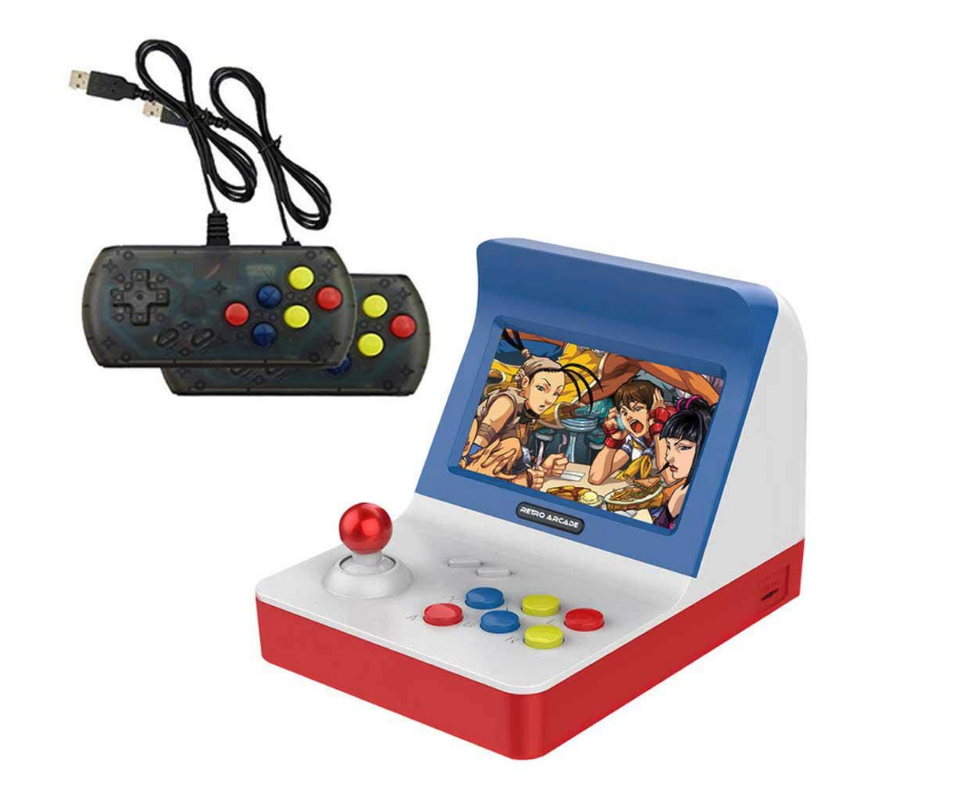 Console de jeu Mini Rétro Arcade 3000in1 avec 3000 jeu  Câble TV et 2 Manettes