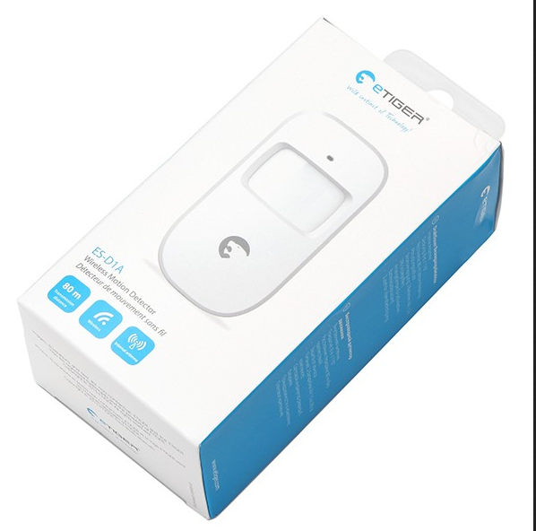 eTiger ES-D1A Détecteur de mouvement sans fil - (liq)