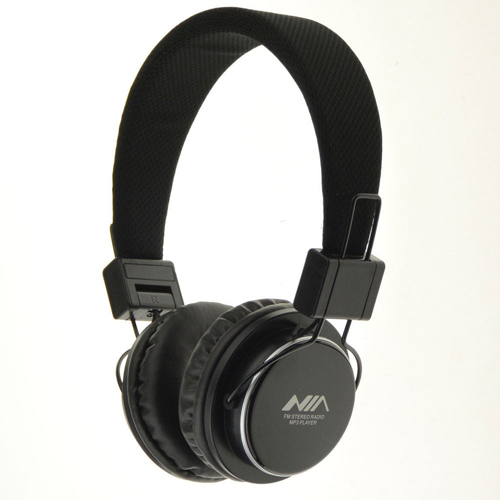 Casque Audio NIA MRH-8809S Micro SD casques avec microphone bluetooth stéréo - (liq)