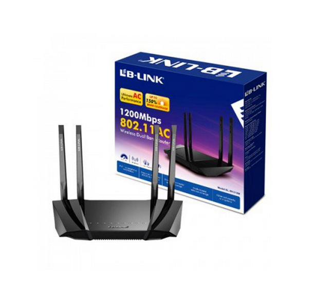 Point d'accés LB-LINK BL-W1210M 11AC 1200Mbps Routeur Dual Bande 5GHz/2.4GHz