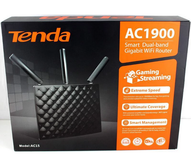 Routeur Tenda AC15 Smart Dual Band Gigabit WiFi