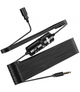 Microphone BOYA M1 Avec Câble 4 m, Micro-cravate pour Conférences et Enregistrements