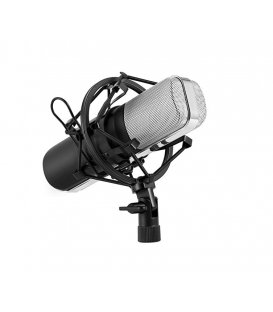 Microphone Professional à Condensateur Q8  avec Support pour diffusion, Studio, et Enregistrement de Son