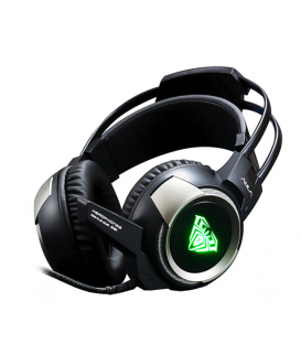 Micro-casque G91 Gamer Auto-ajustable avec Bleu LED,  pour un Son 4D