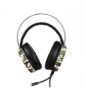 Casque Gamer V8 avec Microphone LED et 7.1 pour E-sport en Style Camouflage