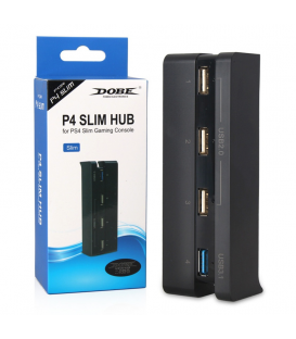Hub USB  4 Port  (USB 3.0 x1 + USB 2.0 x3) pour PS 4 Slim