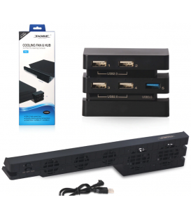 Ensemble PS4 Pro avec 5 Ventilateur de Refroidissement et 5 HUB USB