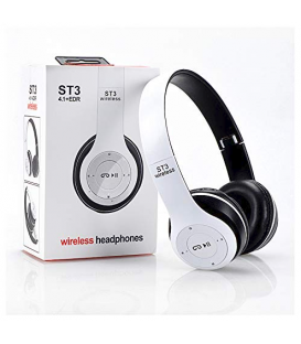 Casque Stéréo Bluetooth avec Lecteur pour carte mémoire