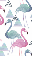 (Size:S; Pack 10) Back film ROCKSKIN - Flamingo