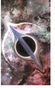 (Size:S; Pack 10) Back film ROCKSKIN - Universe Black Hole