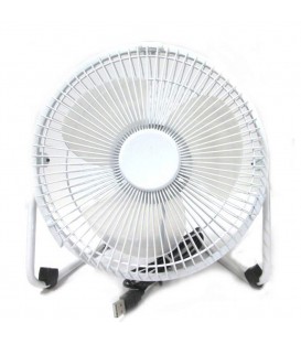 Ventilateur Mini USB Métal 6 Pouces - Ventilateur de bureau