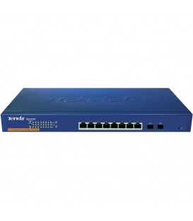 Tenda TEG1210P Switch Réseau PoE Gigabit 8 Ports + 2 Ports SFP