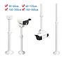 Support  télescopique pour Caméra de Surveillance, Intérieur et Extérieur 60X120