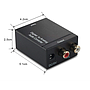 Adaptateur Audio numérique, coaxiaux ou Toslink en L/R.