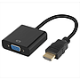 Adaptateur Cable HDMI Vers VGA avec Câble Audio