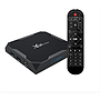 TV Box X96 Max 4K  avec Processeur  Amlogic S905X2 4 GB 64 GB Réseau WiFi avec Télécommande Infrarouge.